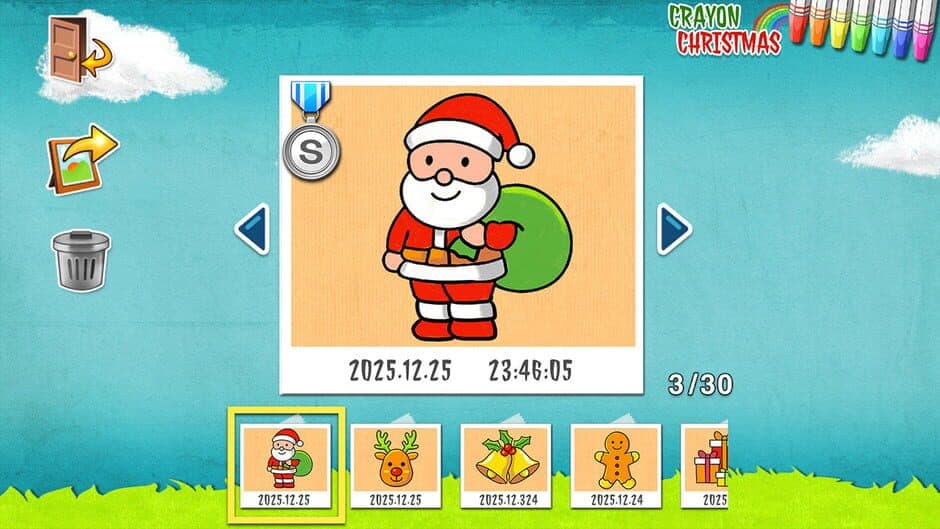 Скриншот 2 из Crayon Christmas