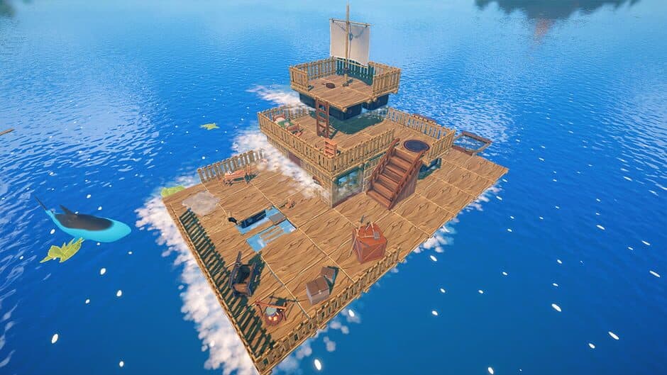 Скриншот 6 из Ocean Raft Simulator & Survival