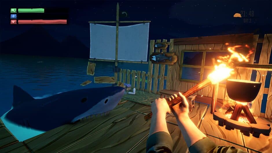 Скриншот 1 из Ocean Raft Simulator & Survival