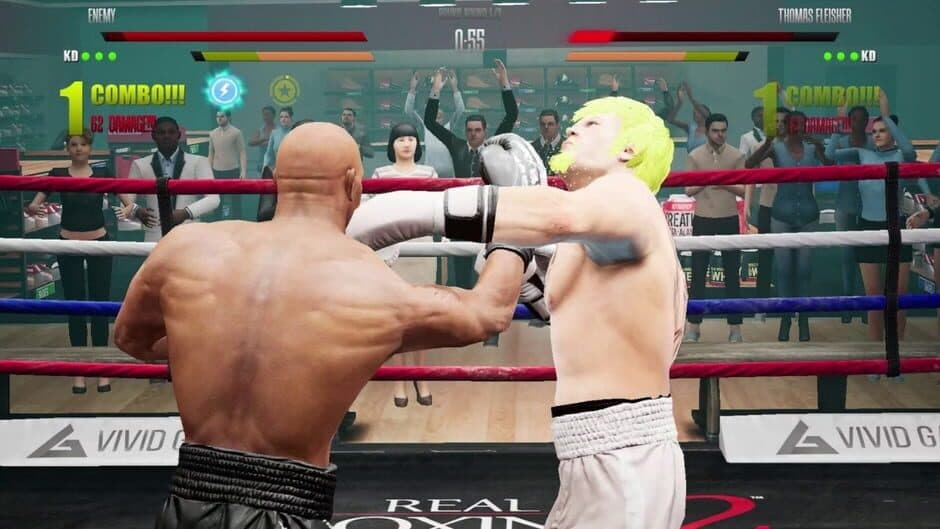 Скриншот 2 из Real Boxing 2: Remastered - Mark Rouser DLC