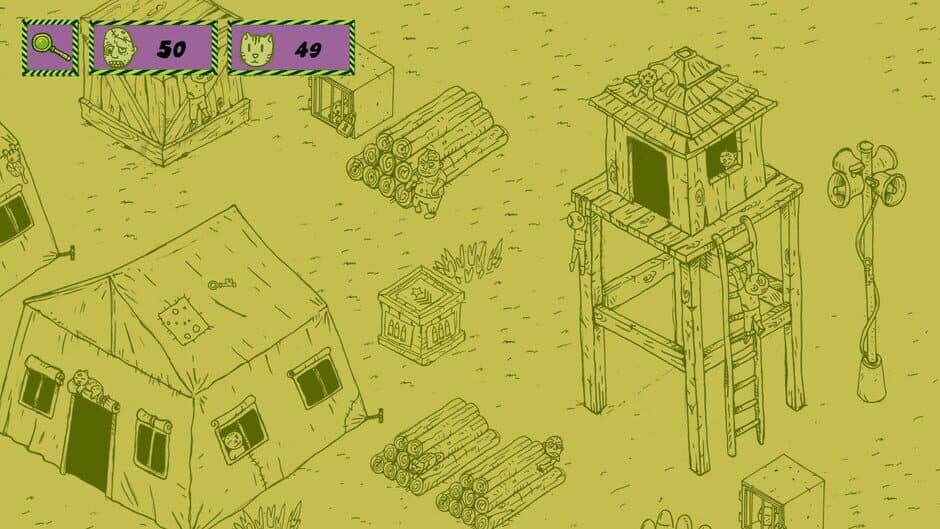 Скриншот 2 из Hidden Cats vs. Zombies 3