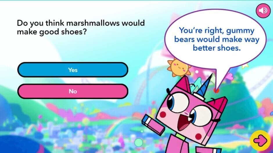 Скриншот 1 из Unikitty! Hyper Quiz