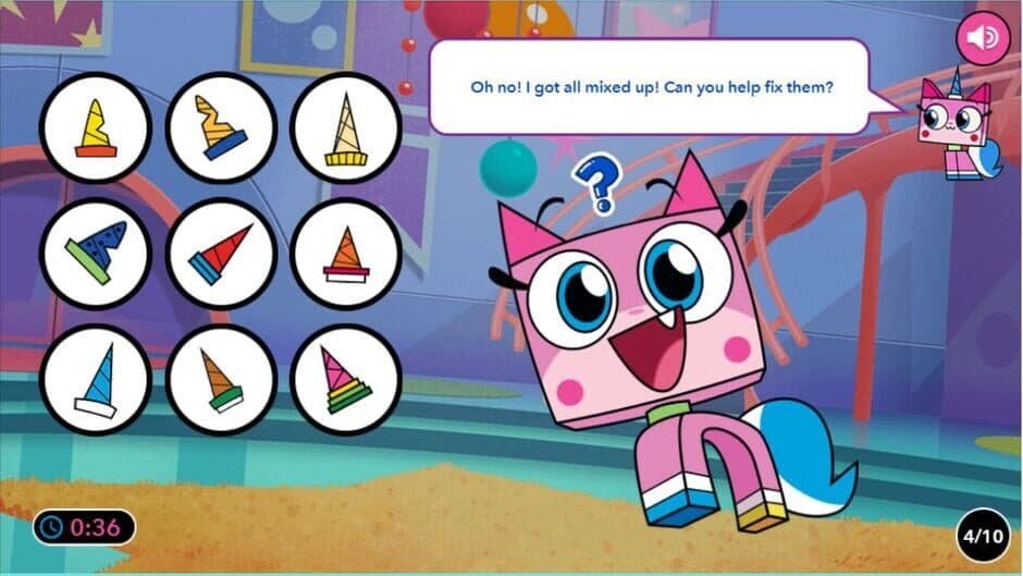 Скриншот 2 из Unikitty! Hyper Quiz