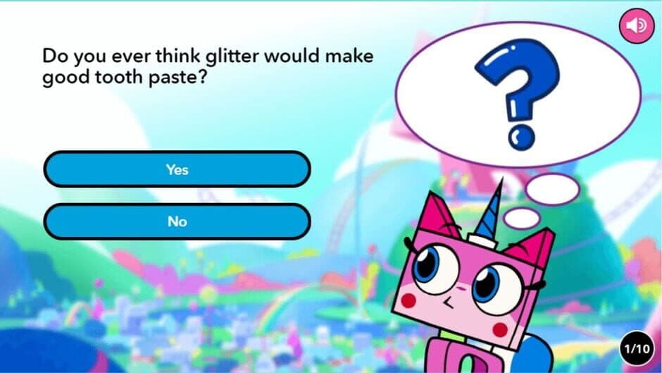 Скриншот 4 из Unikitty! Hyper Quiz