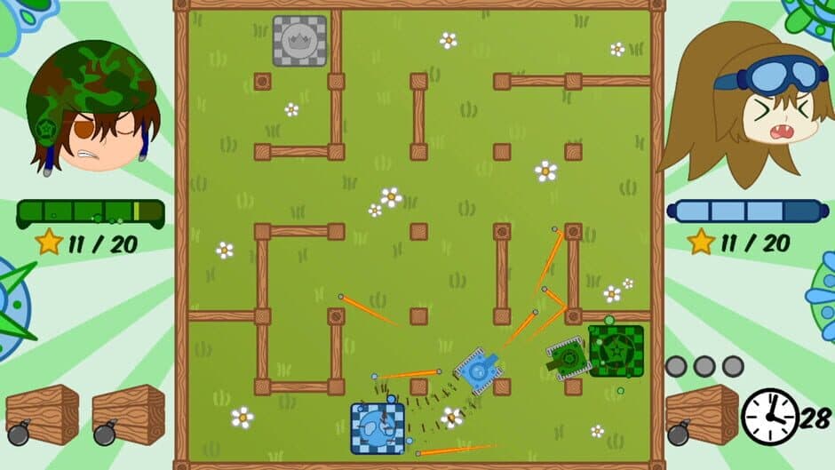 Скриншот 2 из Racing Tanks!
