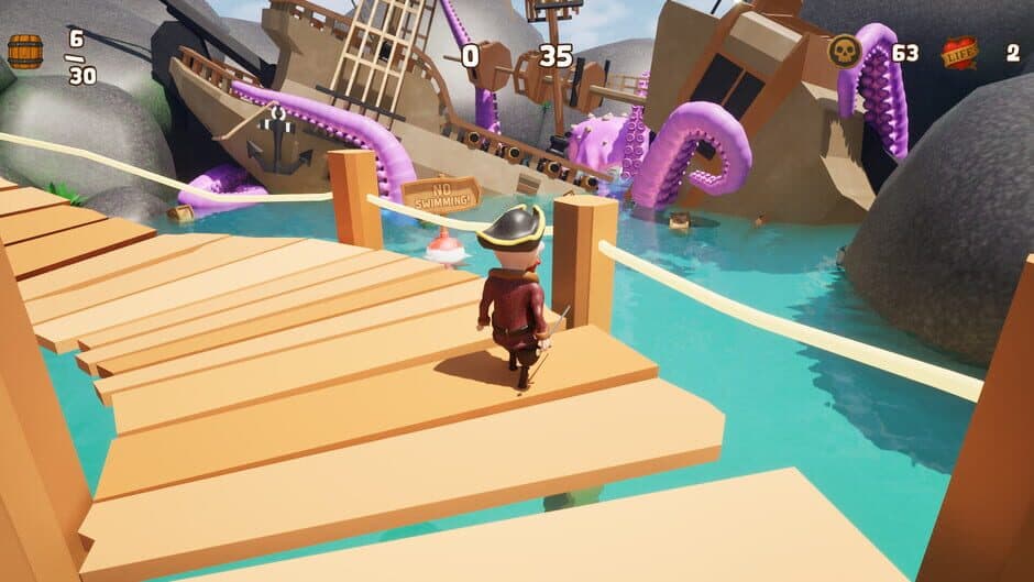 Скриншот 3 из Captain Sharkbait: Voyage for Treasure