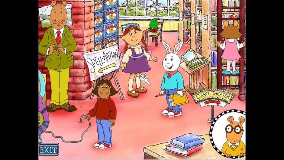 Скриншот 2 из Arthur's Reading Games