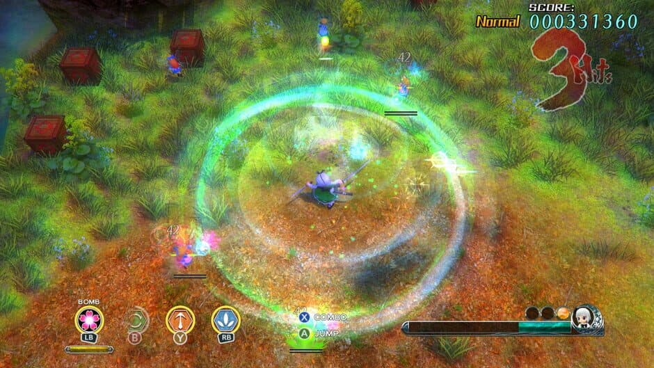 Скриншот 2 из Touhou: Blossom Blade