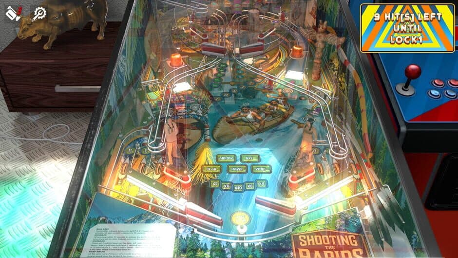 Скриншот 2 из Zaccaria Pinball: Shooting the Rapids Deluxe Pinball Table