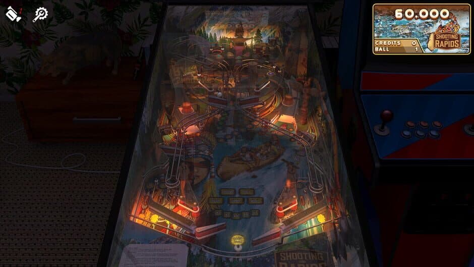 Скриншот 3 из Zaccaria Pinball: Shooting the Rapids Deluxe Pinball Table