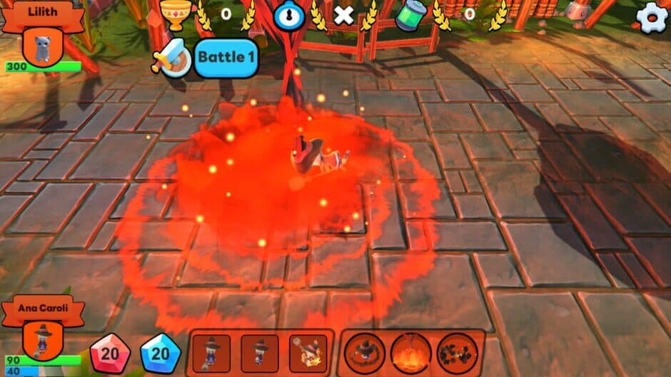 Скриншот 2 из Little Witches vs. Monsters