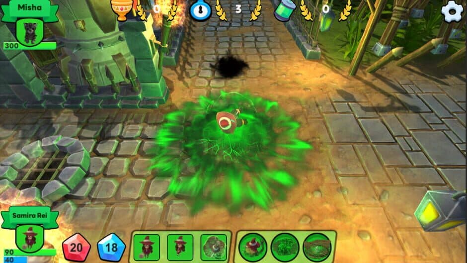 Скриншот 3 из Little Witches vs. Monsters