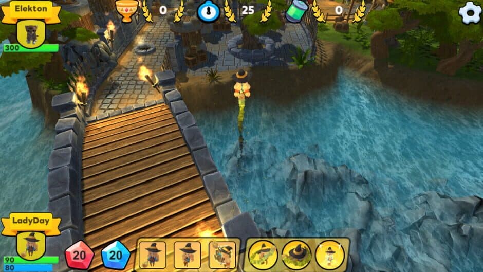 Скриншот 5 из Little Witches vs. Monsters