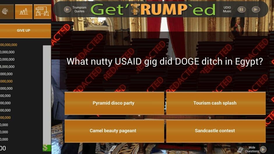 Скриншот 1 из Get'Trump'ed Trivia