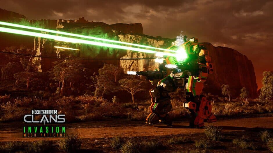 Скриншот 3 из MechWarrior 5: Clans - Invasion Mech Patterns