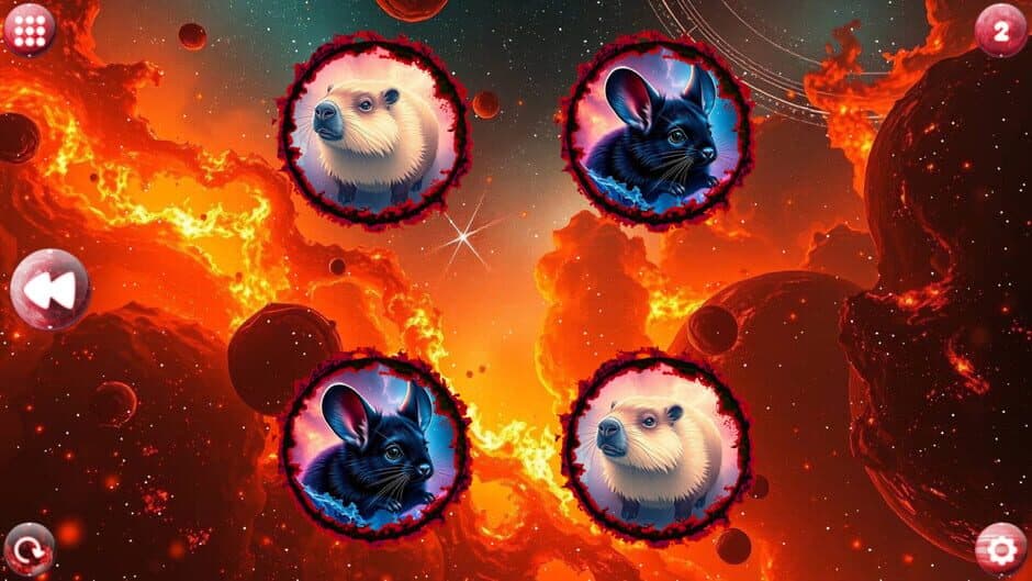 Скриншот 1 из Space Memory: Rodents
