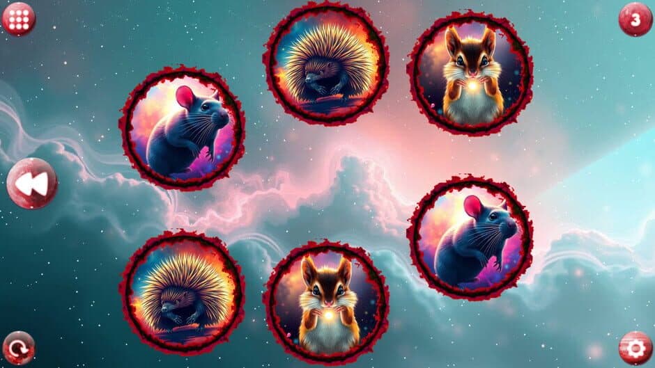 Скриншот 2 из Space Memory: Rodents