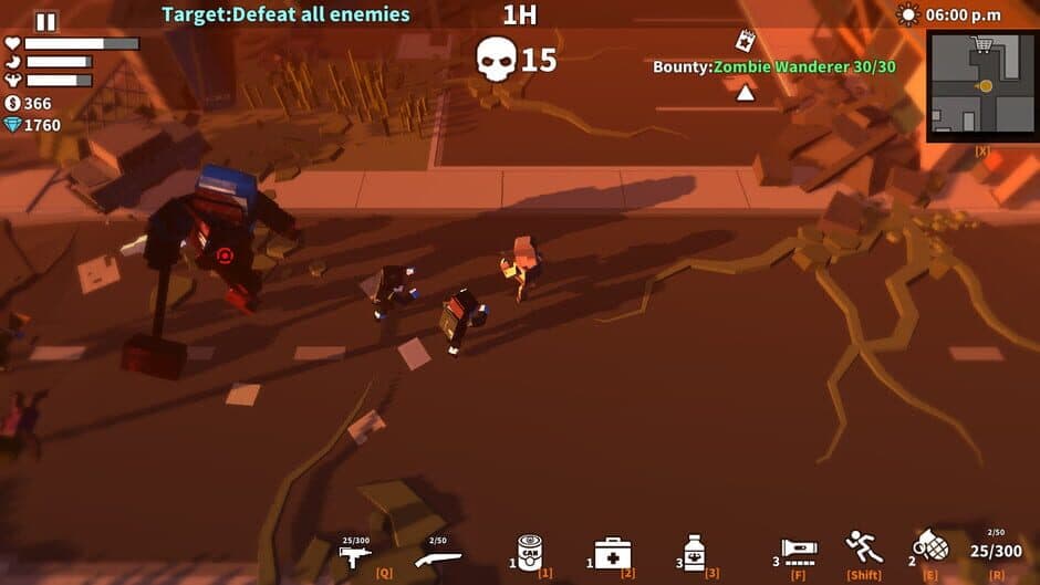 Скриншот 2 из Survivors Of The Zombie World