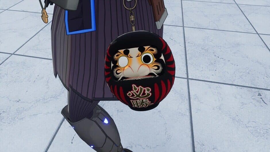 Скриншот 1 из Full Metal Schoolgirl: Accessory - "Black Victory Daruma"