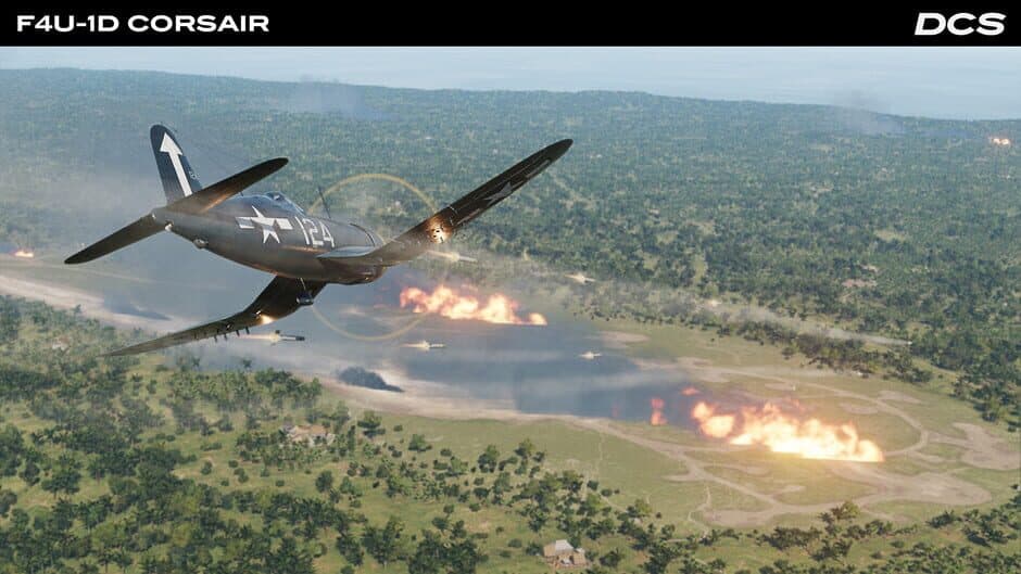 Скриншот 9 из DCS World: F4U-1D Corsair