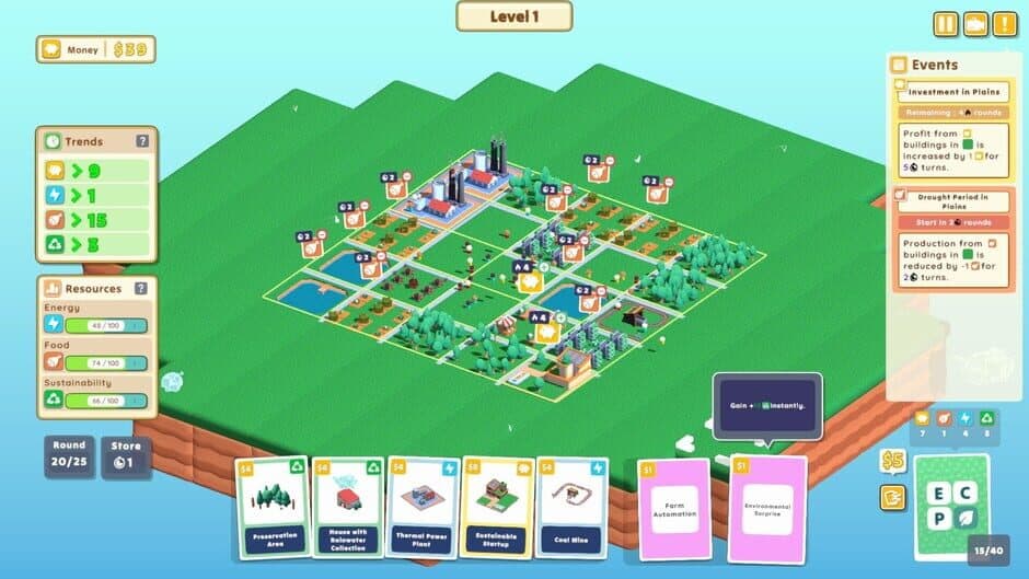 Скриншот 2 из Eco City Planner