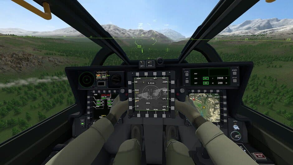 Скриншот 4 из VTOL VR: AH-94 Attack Helicopter