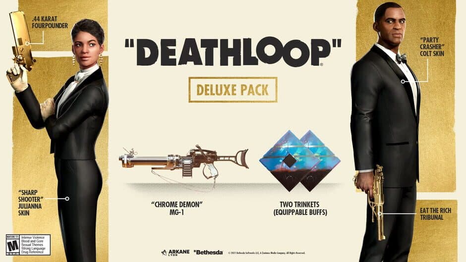 Скриншот 1 из Deathloop: Deluxe Pack