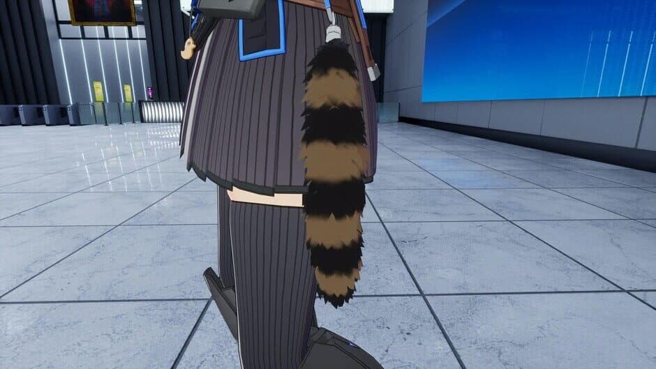 Скриншот 1 из Full Metal Schoolgirl: Accessory - "Brown Raccoon Tail"