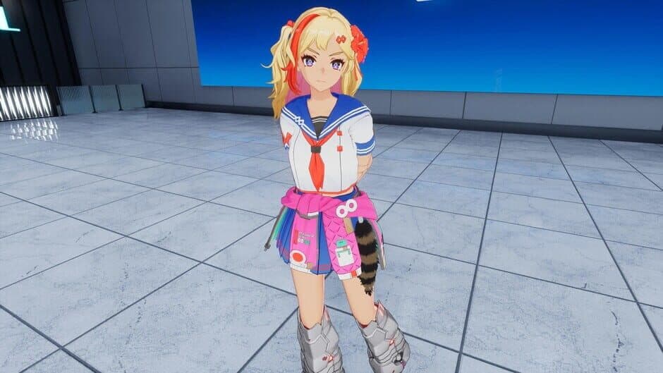 Скриншот 2 из Full Metal Schoolgirl: Accessory - "Brown Raccoon Tail"