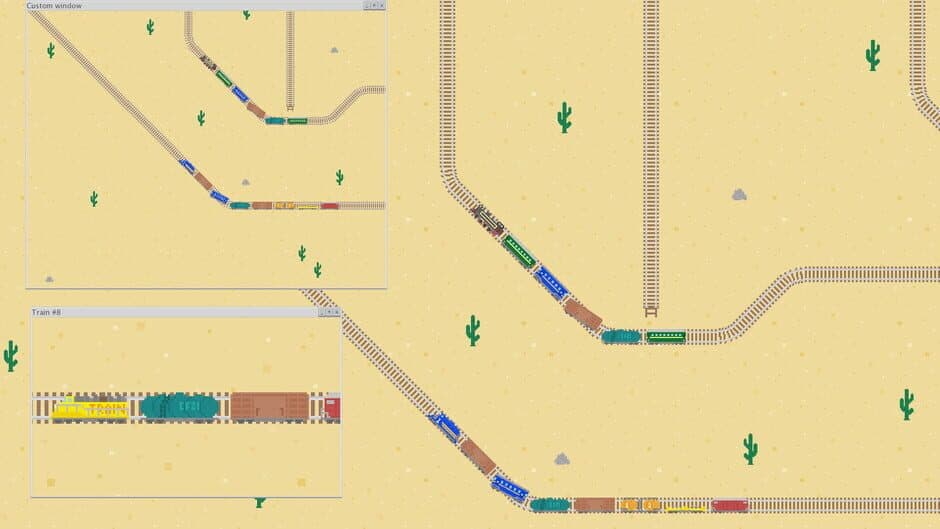 Скриншот 1 из Tiny Train Tycoon