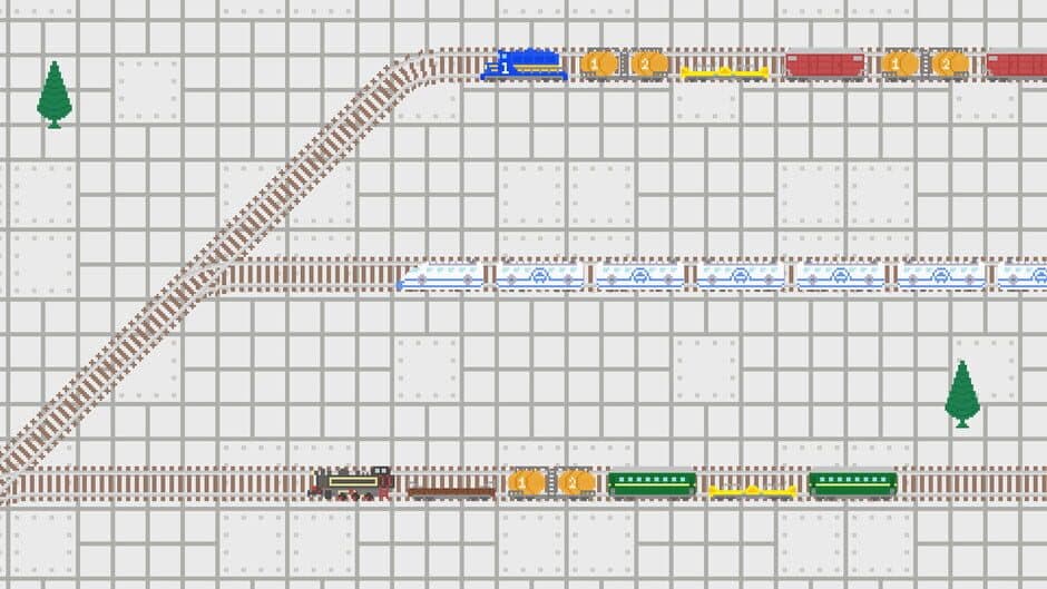 Скриншот 2 из Tiny Train Tycoon
