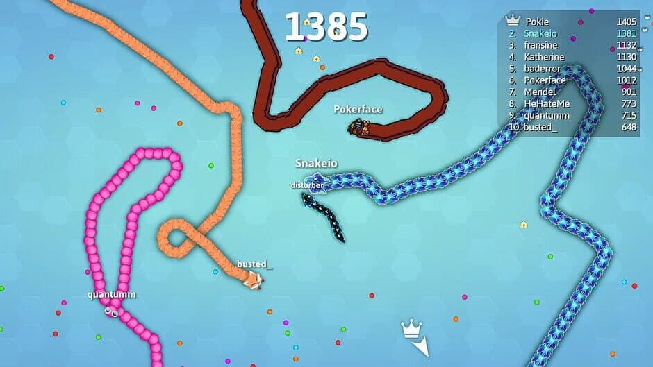 Скриншот 1 из Snake.io