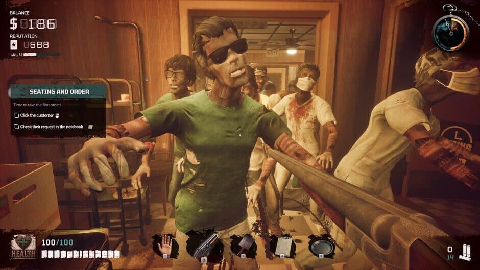 Скриншот 8 из Zombie Diner Simulator