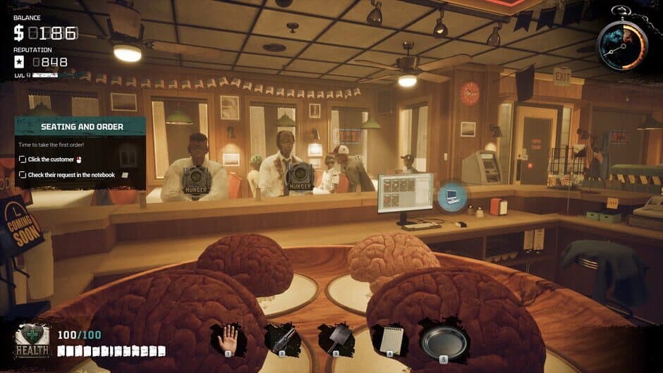 Скриншот 3 из Zombie Diner Simulator