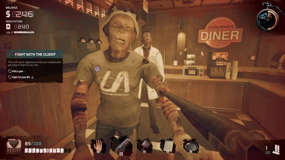 Скриншот 6 из Zombie Diner Simulator