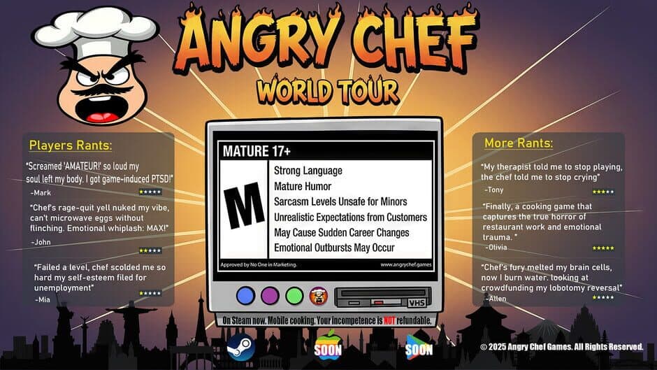 Скриншот 4 из Angry Chef World Tour