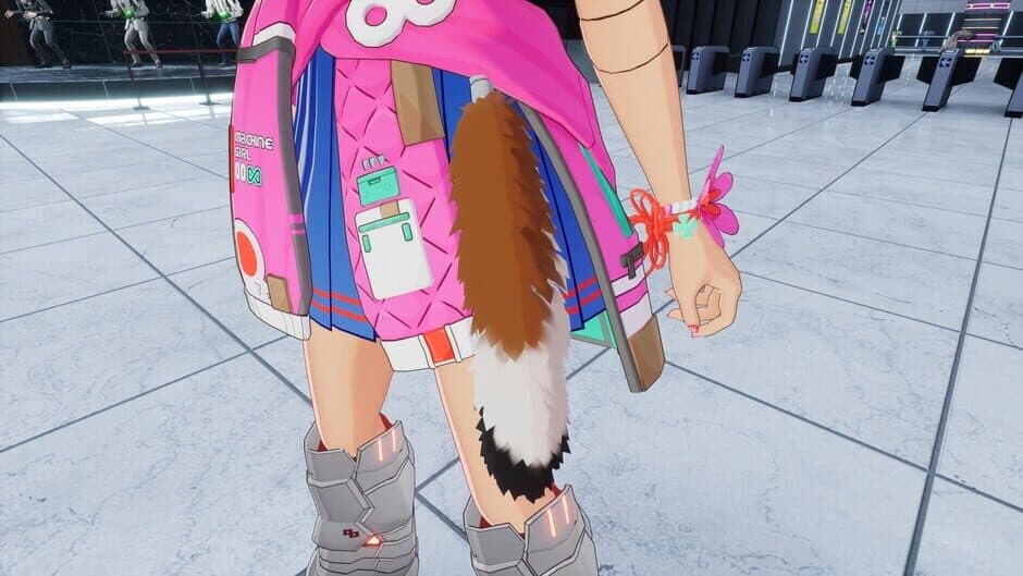 Скриншот 1 из Full Metal Schoolgirl: Accessory - "Calico Cat Tail"