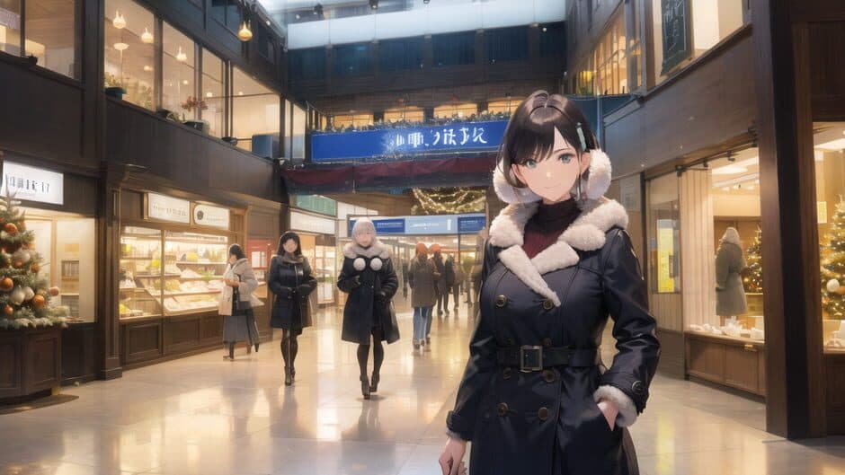 Скриншот 2 из Anime Girls: Tokyo Christmas