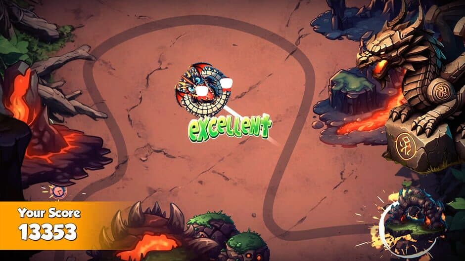 Скриншот 5 из Zumba: Dragon's Marble Trial