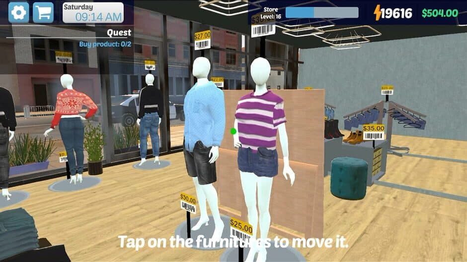 Скриншот 5 из Clothing Store Simulator