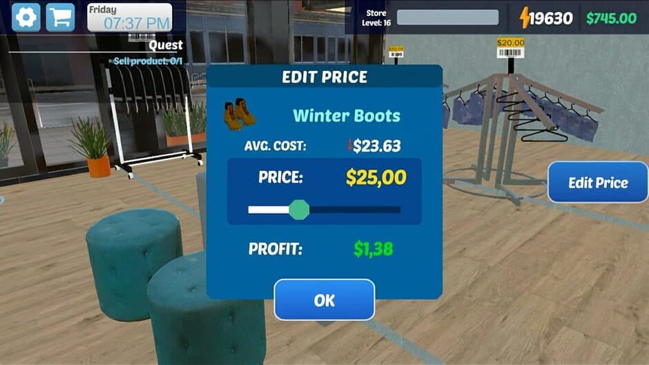 Скриншот 6 из Clothing Store Simulator