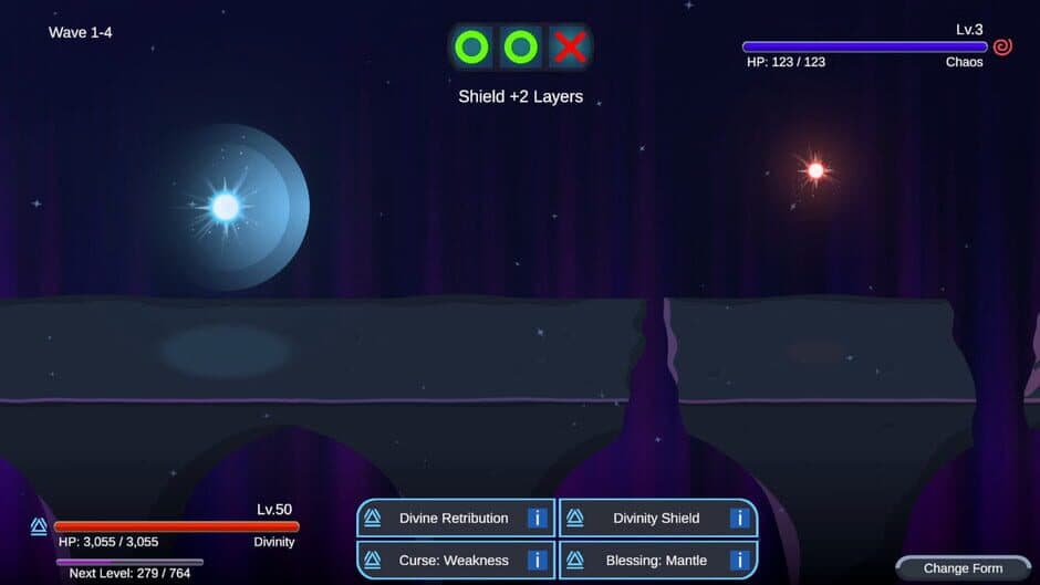 Скриншот 1 из The Void: An Incremental Roguelite