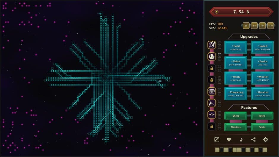 Скриншот 2 из Auto Snakes in Outer Space