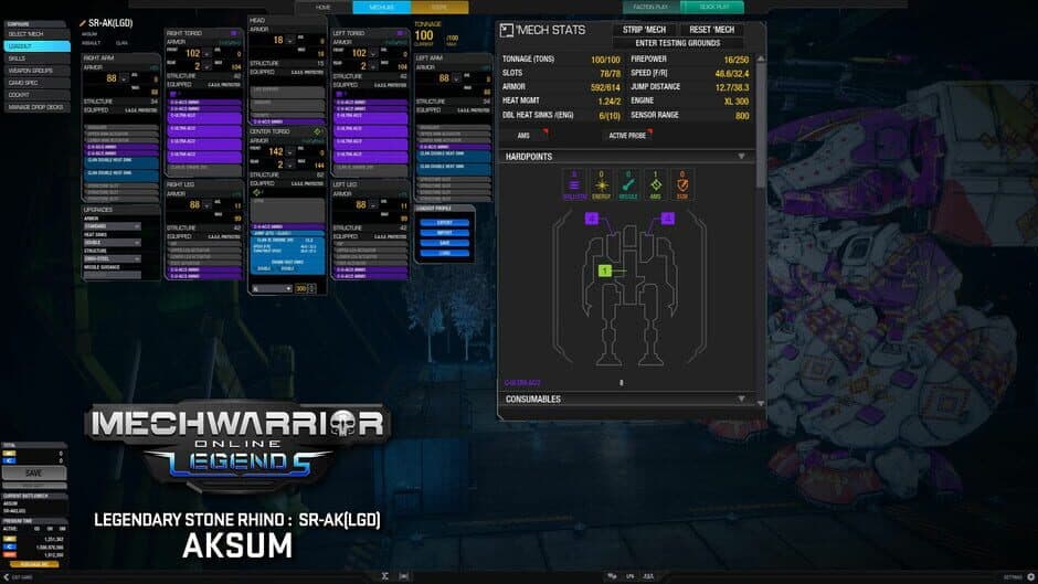 Скриншот 4 из MechWarrior Online: Aksum Legendary Mech Pack