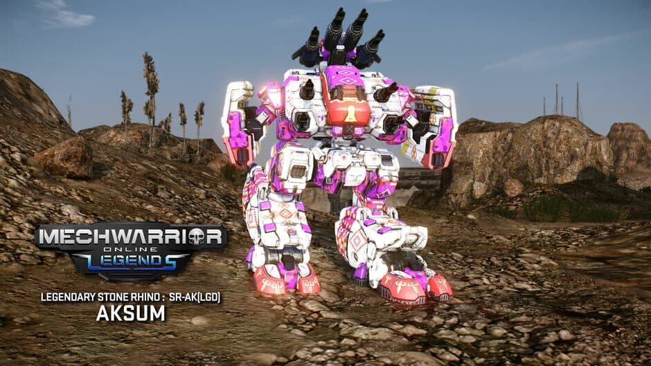 Скриншот 2 из MechWarrior Online: Aksum Legendary Mech Pack