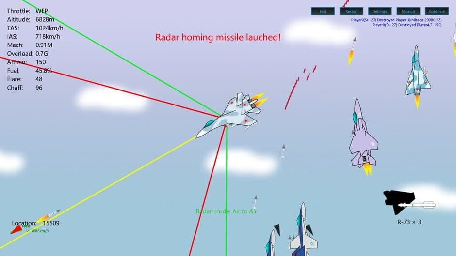Скриншот 4 из 2D Dogfight