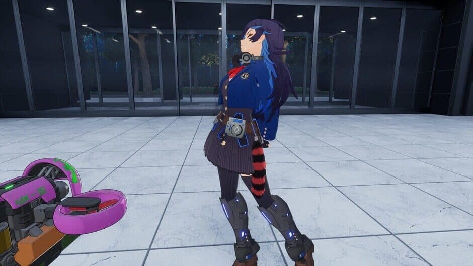 Скриншот 1 из Full Metal Schoolgirl: Accessory - "Red Raccoon Tail"