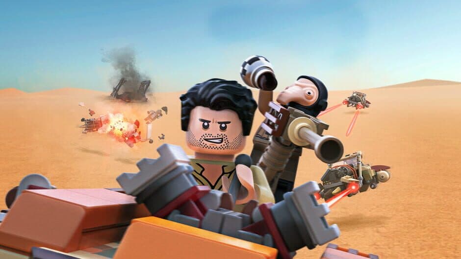 Скриншот 1 из LEGO Star Wars: The Force Awakens - Poe's Quest For Survival