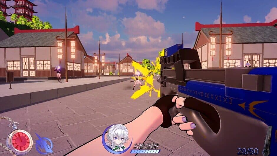 Скриншот 1 из I Am Sakuya FPS: Lunarian Invasion