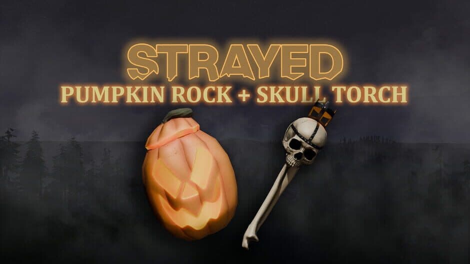 Скриншот 1 из Strayed: Pumpkin Rock & Skull Torch Pack